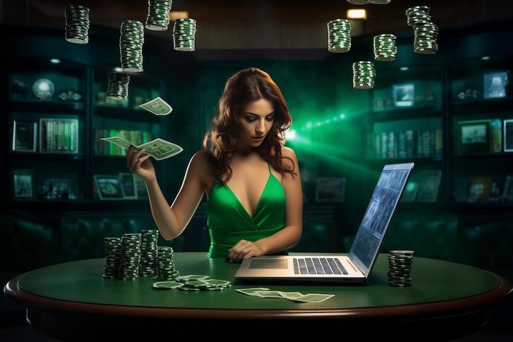 Dealer profesional mpo7788 menjalankan meja Speed Roulette dengan kamera multi-sudut